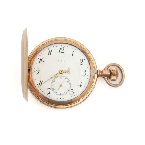 282 - AN ELGIN POCKET WATCH