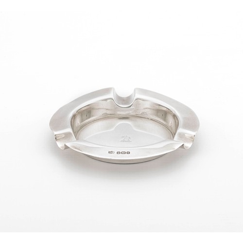 890 - AN EDWARD VII SILVER ASHTRAY, MAPPIN AND WEBB LTD, SHEFFIELD, 1908