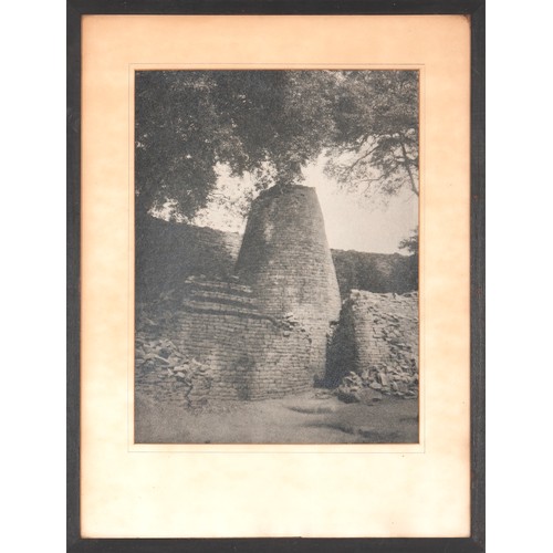 592 - Unknown Artist (South African/Zimbabwean 20th Century) GREAT ZIMBABWE RUINS