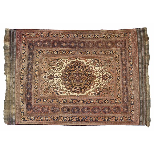 286 - A TURKOMAN KILIM 283 by 190cm