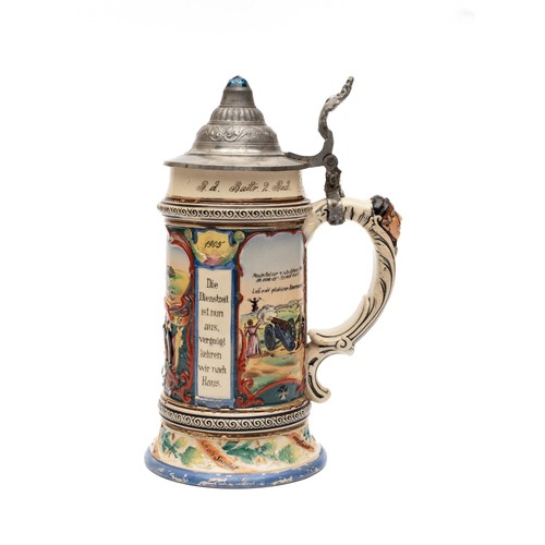 240 - IMPERIAL GERMAN REGIMENTAL STEIN