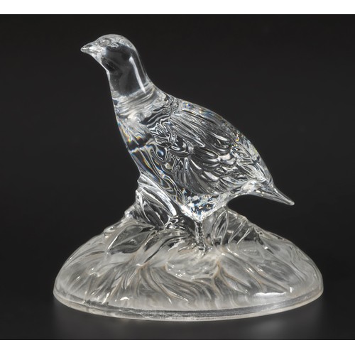 453 - A CRYSTAL D' ARQUES RED-GROUSE