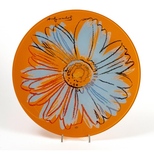 478 - A 'DAISY' PATTERN ROSENTHAL DISH, ANDY WARHOL, CIRCA 1980