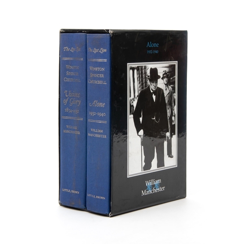 61 - THE LAST LION BOX SET: WINSTON SPENCER CHURCHILL BOX SET (2 VOLUMES) by Paul Reid William Manchester