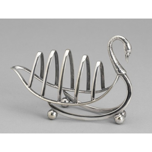 1110 - A SILVER PLATE TOAST RACK, RICHARD RICHARDSON, SHEFFIELD