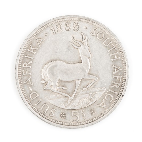 809 - 5 SHILLINGS, SOUTH AFRICA, 1958