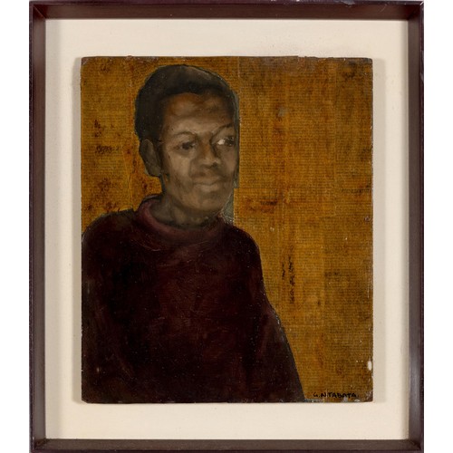 763 - Gerald Tabata (South African 1975 - ) PORTRAIT OF MBOMI