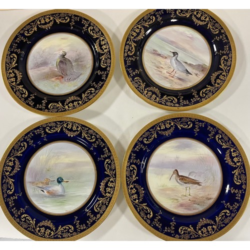 446 - FOUR ROYAL DOULTON DUCK PLATES