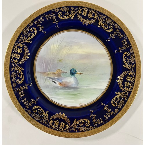 446 - FOUR ROYAL DOULTON DUCK PLATES