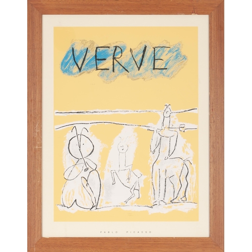 531 - After Pablo Ruiz Picasso (Spanish 1881-1973) COVER OF VERVE MAGAZINE