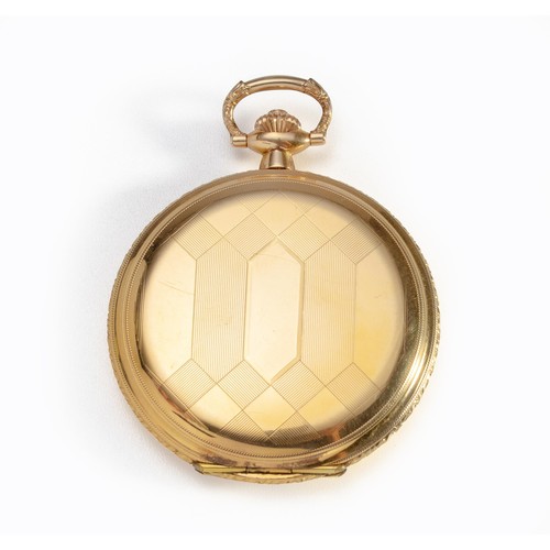 839 - A FAVOR GOLD-PLATED POCKET WATCH