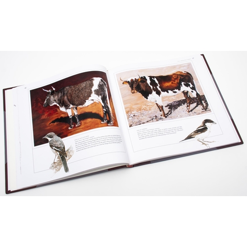 240 - THE ABUNDANT HERDS: A CELEBRATION OF THE CATTLE OF THE ZULU PEOPLE (SIGNED, COLLECTORS EDITION) by M... 