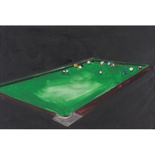 619 - Mary Wafer (South African 1985-) POOL TABLE