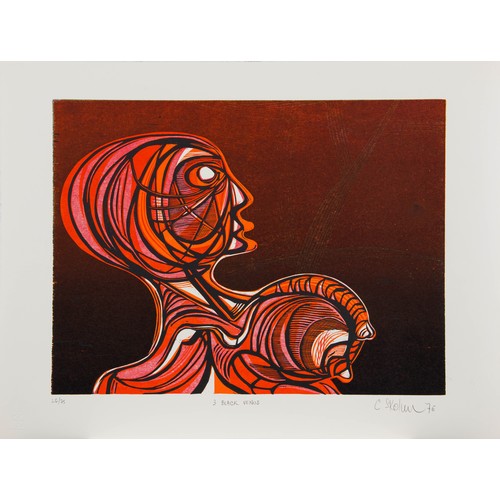 371 - Cecil Skotnes (South African 1926-2009) BAUDELAIRE'S VOYAGE