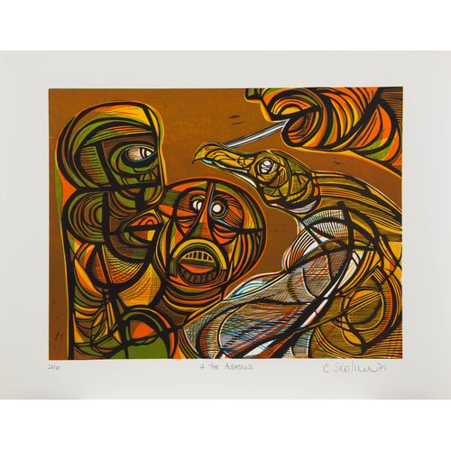 371 - Cecil Skotnes (South African 1926-2009) BAUDELAIRE'S VOYAGE