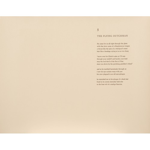 371 - Cecil Skotnes (South African 1926-2009) BAUDELAIRE'S VOYAGE