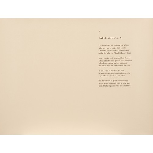 371 - Cecil Skotnes (South African 1926-2009) BAUDELAIRE'S VOYAGE