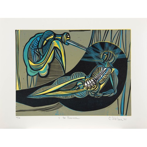 371 - Cecil Skotnes (South African 1926-2009) BAUDELAIRE'S VOYAGE