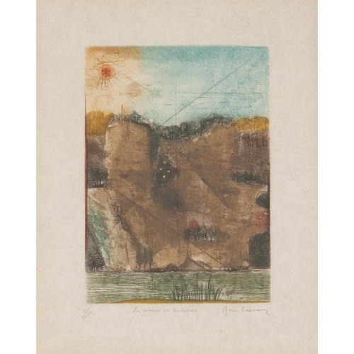 Rene Carcan (Belgian 1925 - 1993) LA MEUSE EN ARDENNE