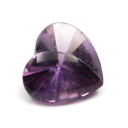 AN UNSET AMETHYST, 20.3 CARATS