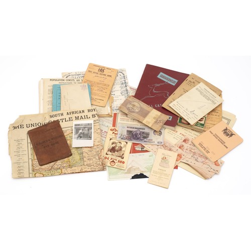 A MISCELLANEOUS COLLECTION OF MILITARY PAPERWORK