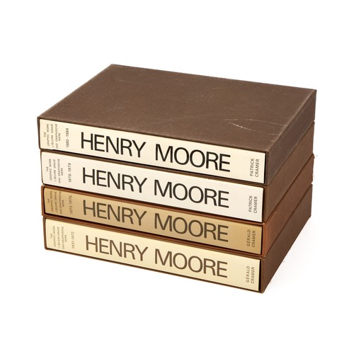 HENRY MOORE: THE CATALOGUE OF GRAPHIC WORK 1931– 1984 (VOLUME I -  IV; LIMTED EDITION; SIGNED) by Patrick Cramer