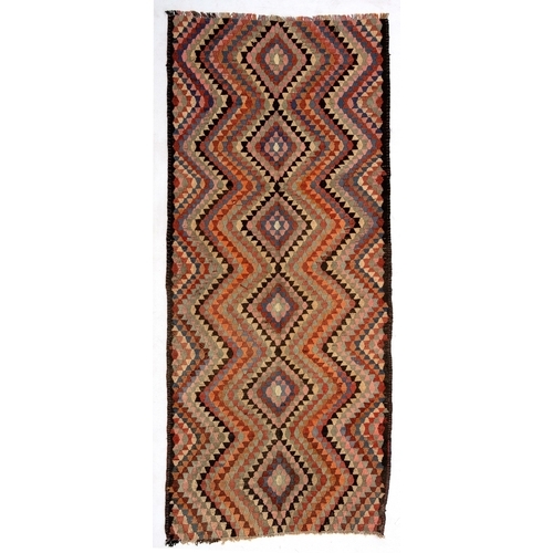 109 - A KURDISH KILIM&nbsp;335 by 145cm