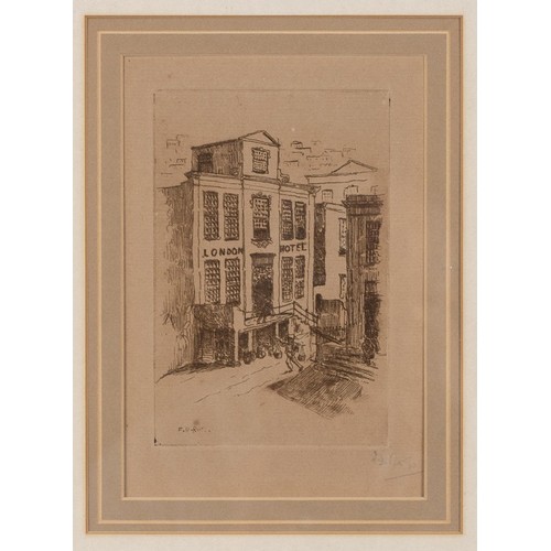 960 - Unknown Artist (*** 20th Century) LONDON HOTEL