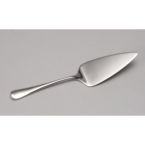 550 - A CASED STAINLESS STEEL CAKE LIFTER BY ROBERT WELCH