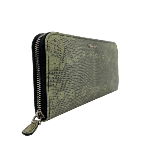 297 - A PRADA SNAKE SKIN WALLET