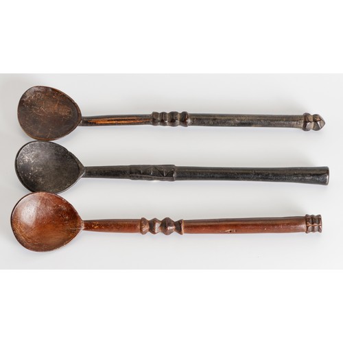 1357 - THREE ZULU SPOONS