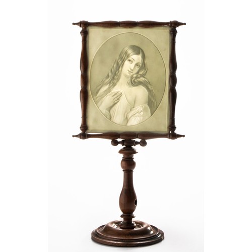 522 - A PRESSED PORCELAIN LITHOPHANE PANEL