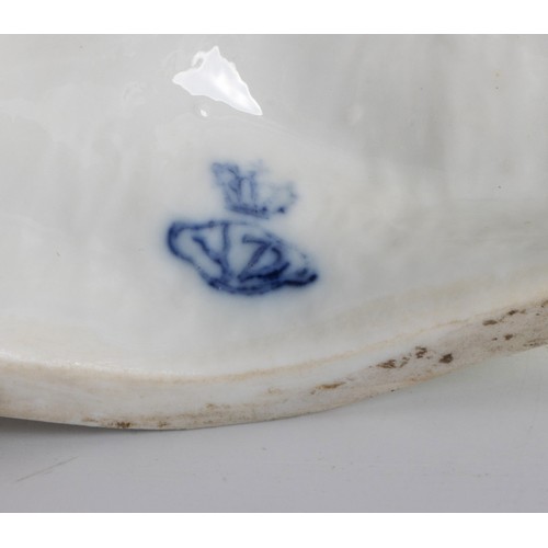 518 - A Y.V. MUELLER & CO. PORCELAIN FIGURAL GROUP