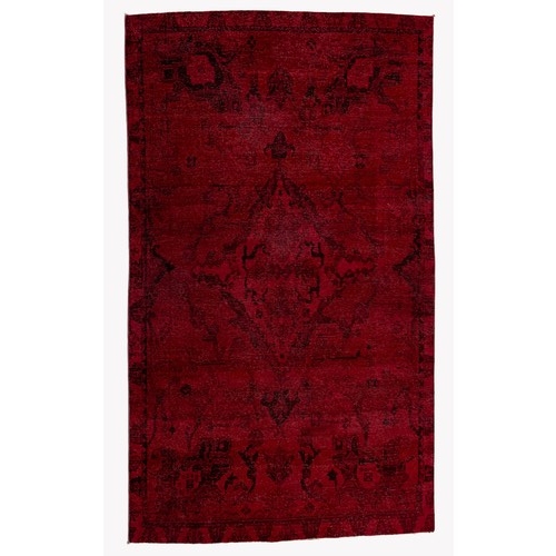 A VINTAGE RUG 246 by 144cm