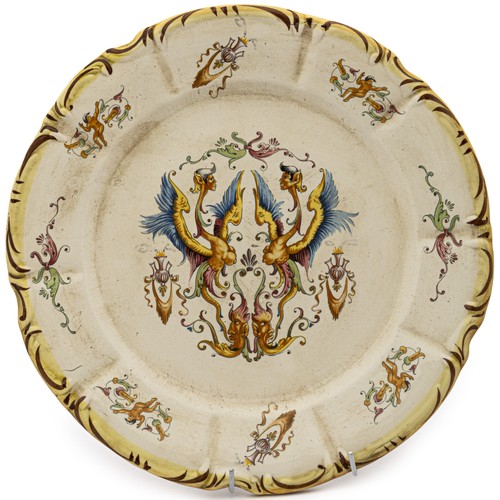 512 - AN CAPODIMONTE SOUP TUREEN AND MATCHING UNDER PLATE