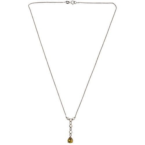 713 - A NATURAL DIAMOND PENDANT, 1.80 CARATS