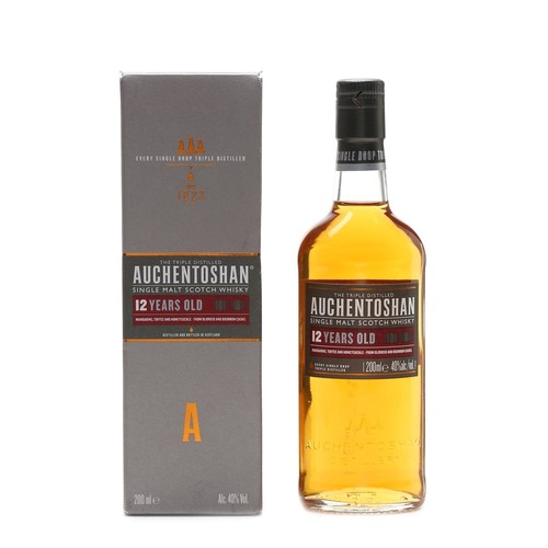 352 - A BOTTLE OF AUCHENTOSHAN, SINGLE MALT SCOTCH WHISKY, 12 YEAR OLD