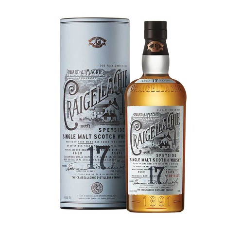 6 - A BOTTLE OF CRAIGELLACHIE SPEYSIDE 17 YEAR OLD SINGLE MALT SCOTCH WHISKY
