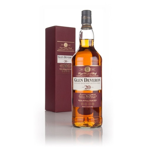 178 - A BOTTLE OF GLEN DEVERON, ROYAL BURGH OF BANFF, 20 YEAR OLD HIGHLAND SINGLE MALT SCOTCH WHISKY