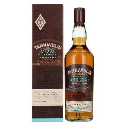 338 - A BOTTLE OF TAMNAVULIN, DOUBLE CASK SINGLE MALT SPEYSIDE WHISKY