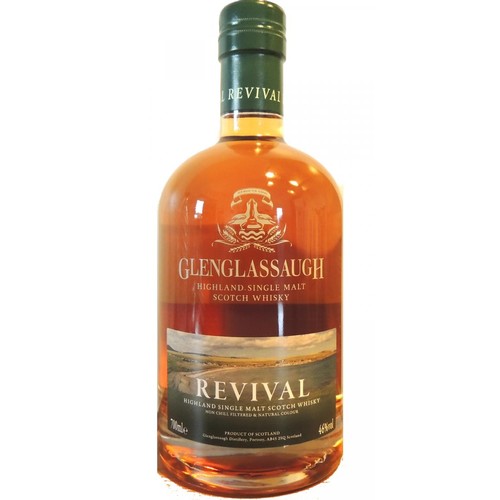 348 - A BOTTLE OF GLENGLASSAUGH REVIVAL HIGHLAND SCOTCH WHISKY