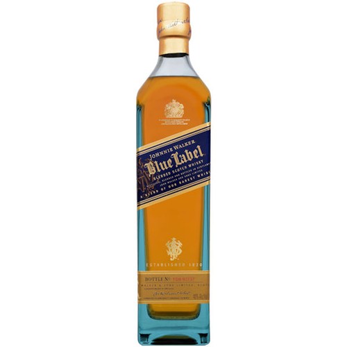 A BOTTLE OF JOHNNIE WALKER BLUE LABEL RESERVE, BLENDED SCOTCH WHISKY