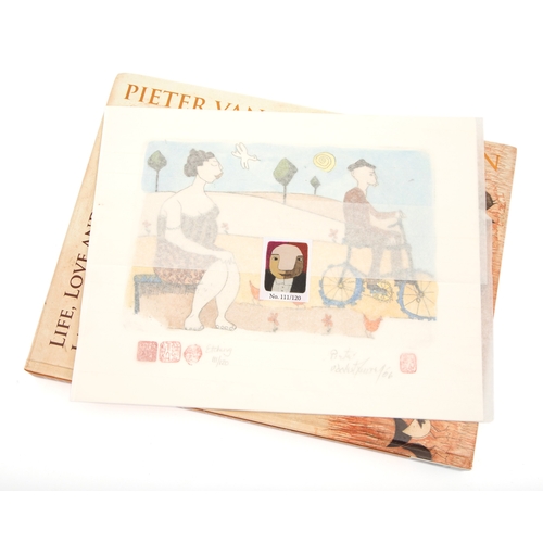 52 - LIFE, LOVE AND LANDSCAPES (SIGNED, COLLECTOR'S EDITION AND ACCOMPANIED BY A COLOURED ETCHING) by Pie... 