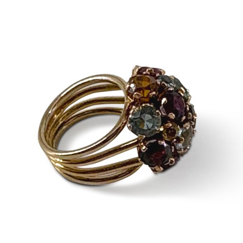 722 - A GEMSTONE DRESS RING, 18.10 CARATS