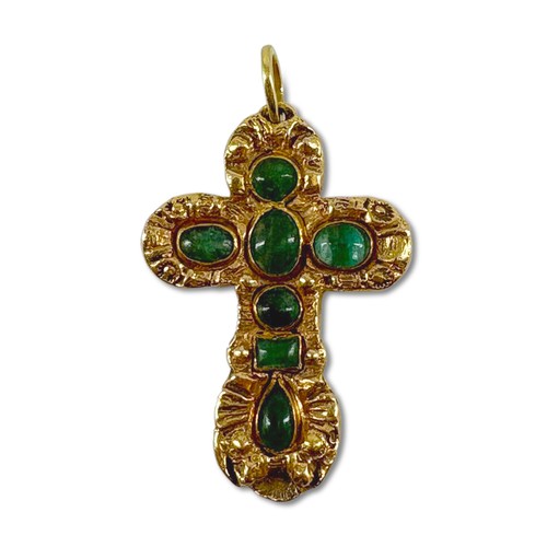 720 - AN EMERALD PENDANT, 5.5 CARATS