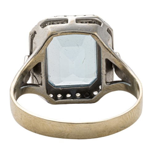 696 - A SUITE OF TOPAZ AND SWAROVSKI STYLE JEWELLERY