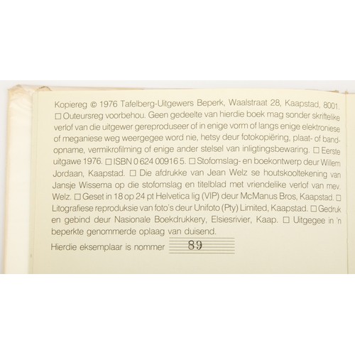 59 - DIE WERLD VAN JANSJE WISSEMA INGELEI DEUR RYKIE VAN REENEN (LIMITED EDITION)