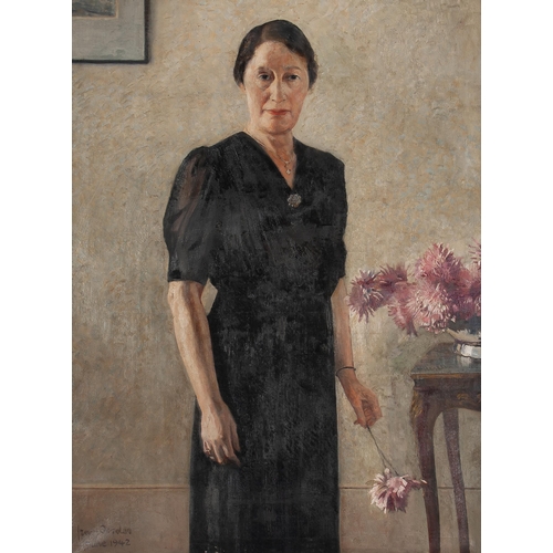 Frans David Oerder (Dutch 1867 - 1944) PORTRAIT OF GERDA OERDER