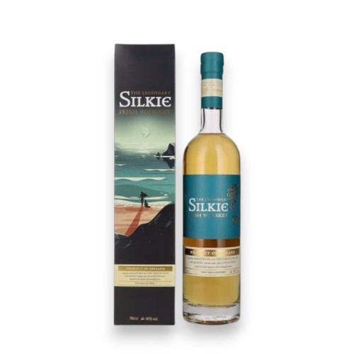 355 - A BOTTLE OF LEGENDARY SILKIE IRISH WHISKEY