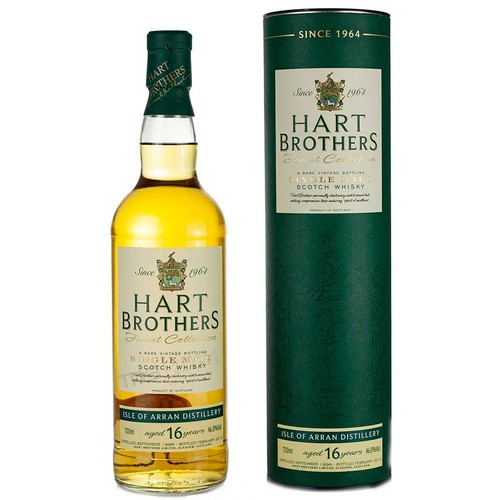 151 - A BOTTLE OF HART BROTHERS FINEST COLLECTION, 16 YEAR OLD SINGLE MALT SCOTCH WHISKY